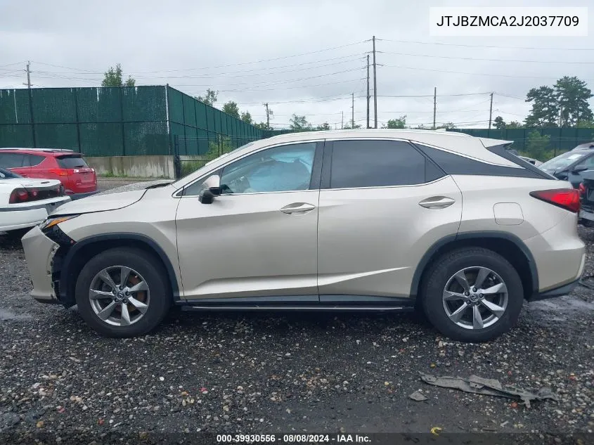 2018 Lexus Rx 350 VIN: JTJBZMCA2J2037709 Lot: 39930556