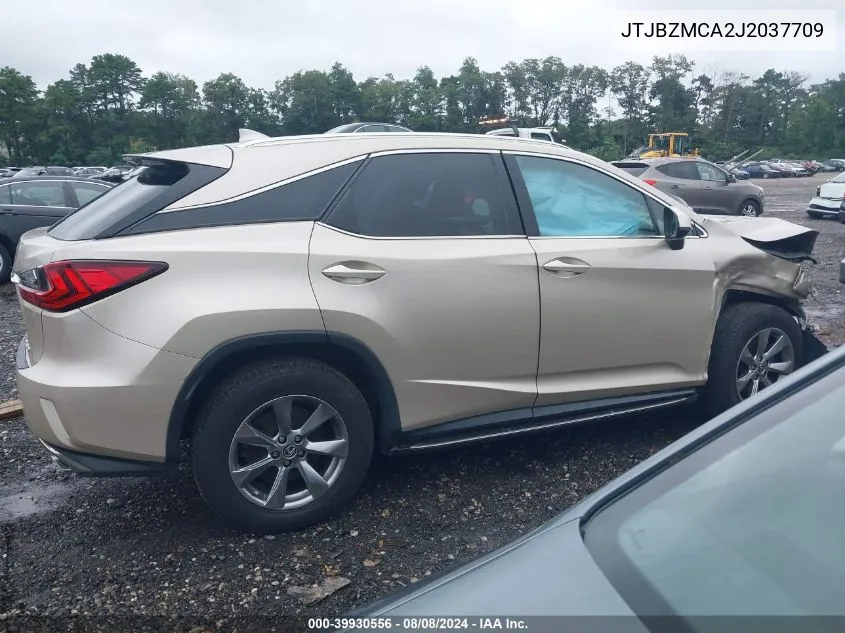 JTJBZMCA2J2037709 2018 Lexus Rx 350