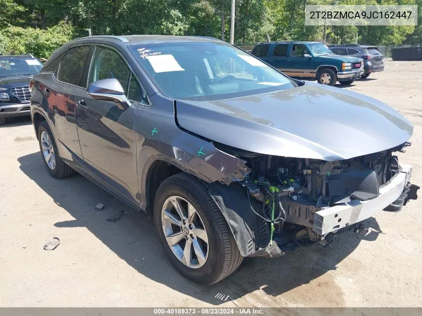 2018 Lexus Rx 350 VIN: 2T2BZMCA9JC162447 Lot: 40189373