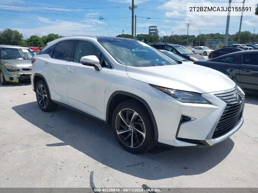 2T2BZMCA3JC155591 2018 Lexus Rx 350