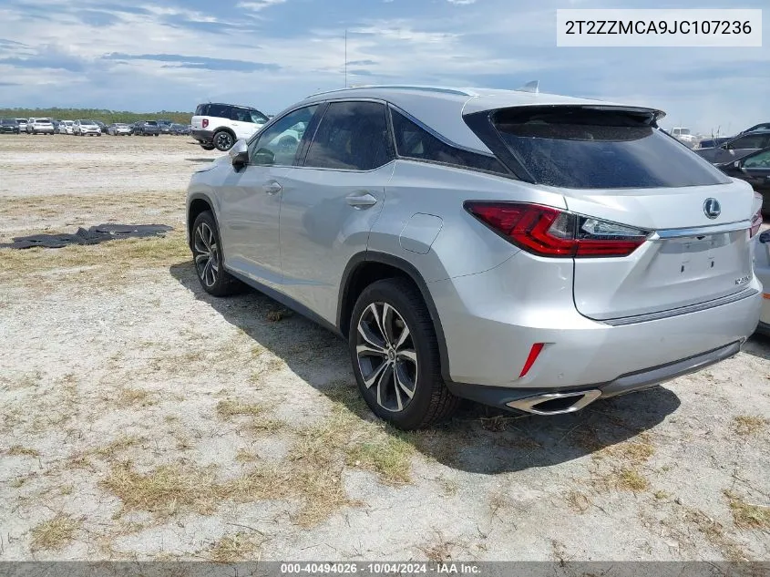 2T2ZZMCA9JC107236 2018 Lexus Rx 350