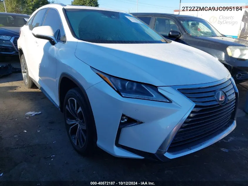 2018 Lexus Rx 350/Base/F Sport VIN: 2T2ZZMCA9JC095184 Lot: 40572187