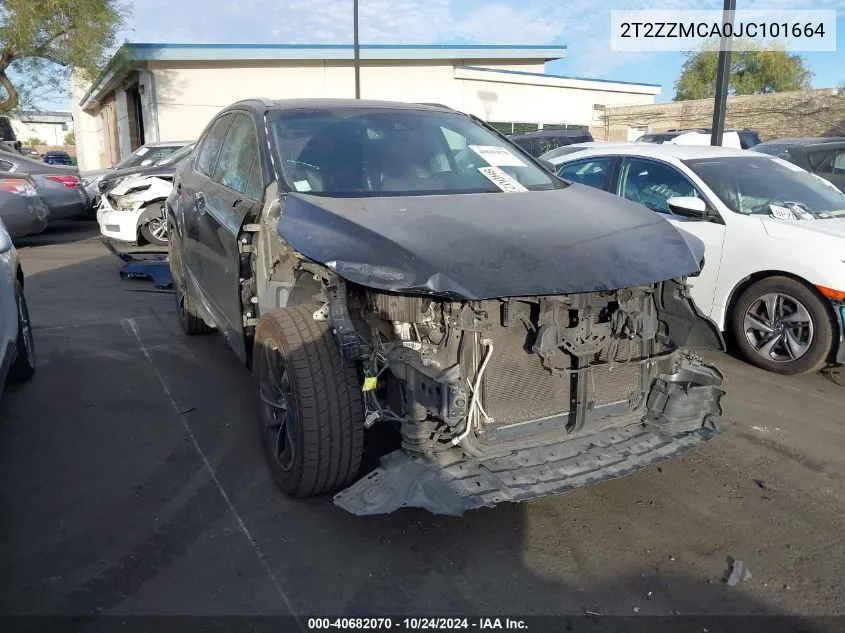 2018 Lexus Rx 350/Base/F Sport VIN: 2T2ZZMCA0JC101664 Lot: 40682070