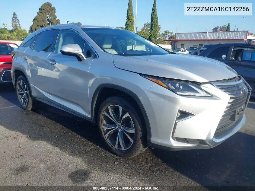 2T2ZZMCA1KC142256 2019 Lexus Rx 350