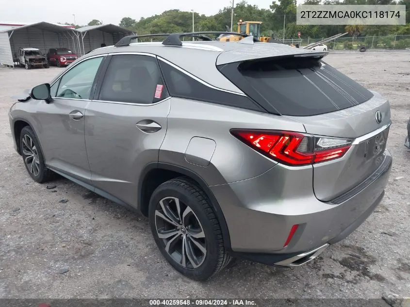 2T2ZZMCA0KC118174 2019 Lexus Rx 350 350 Base/350 F Sport