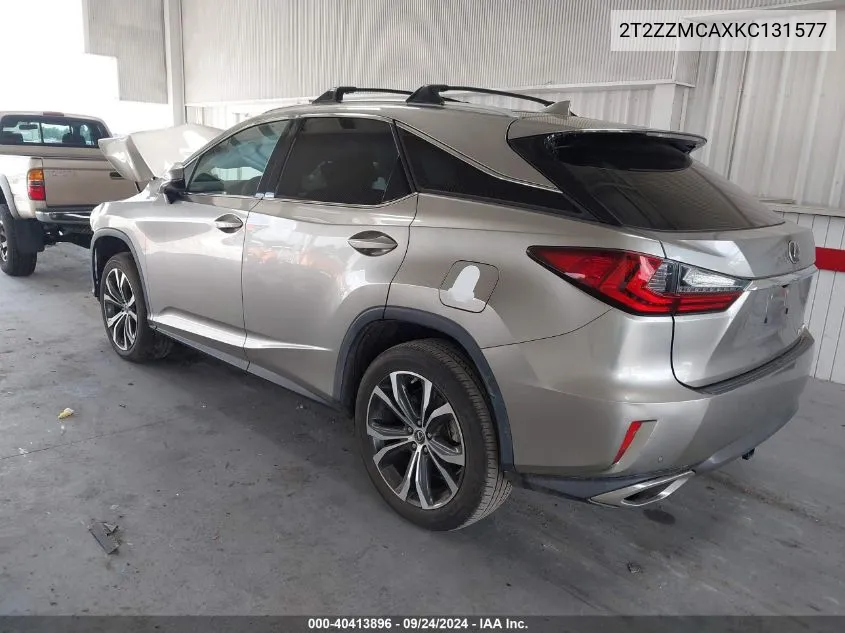 2T2ZZMCAXKC131577 2019 Lexus Rx 350 Base/350 F Sport