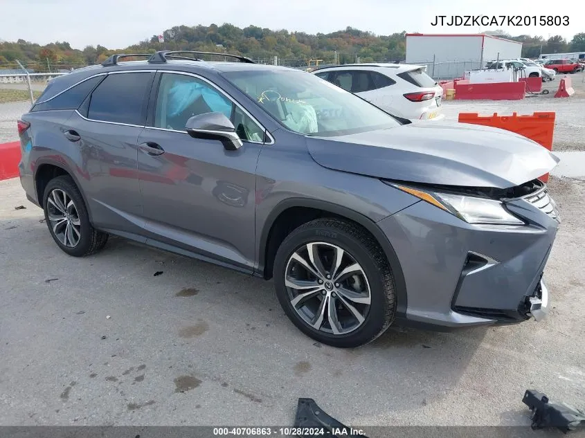 2019 Lexus Rx 350L Premium VIN: JTJDZKCA7K2015803 Lot: 40706863