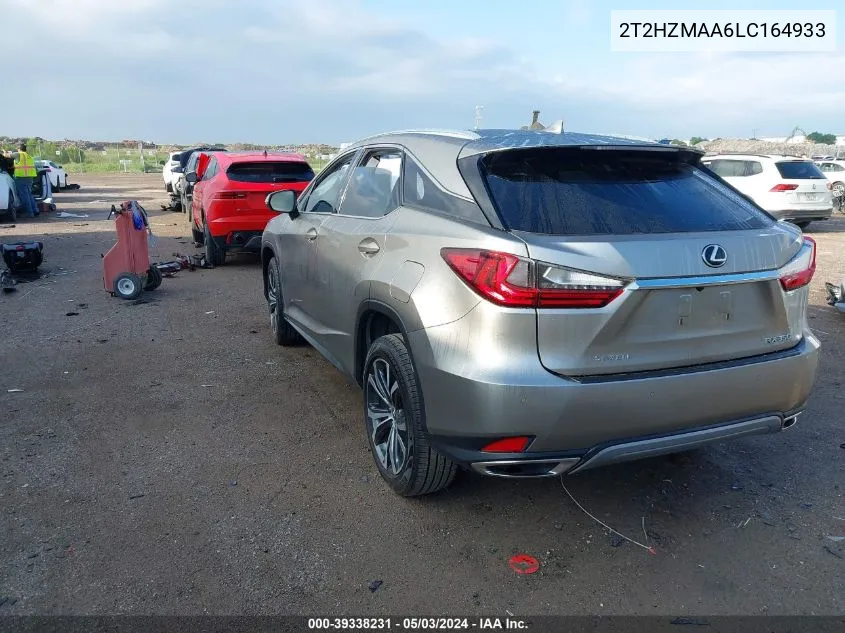 2T2HZMAA6LC164933 2020 Lexus Rx 350