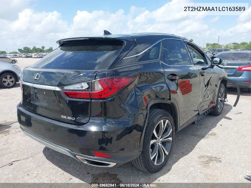 2020 Lexus Rx 350 VIN: 2T2HZMAA1LC163589 Lot: 39682941