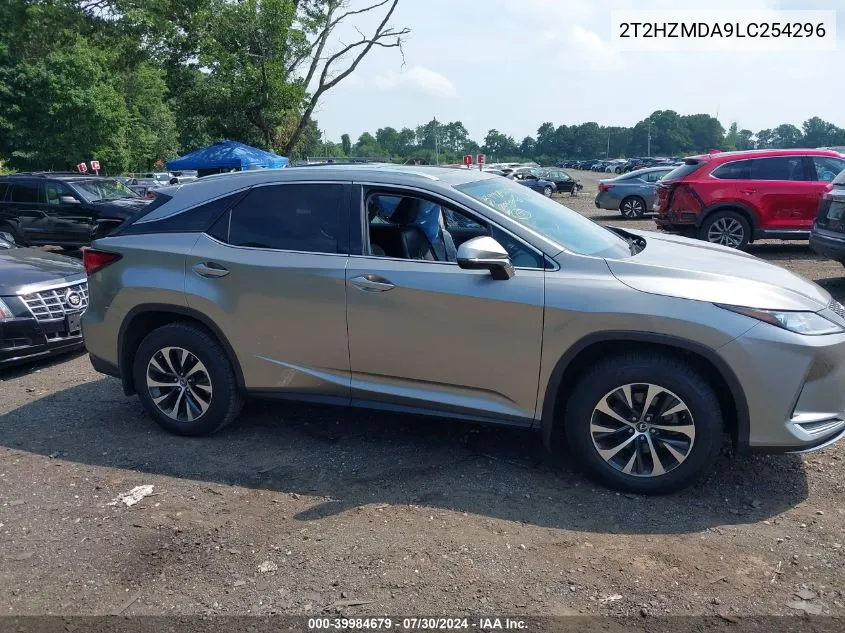 2020 Lexus Rx 350 VIN: 2T2HZMDA9LC254296 Lot: 39984679