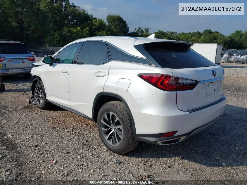 2T2AZMAA9LC157072 2020 Lexus Rx 350 Base/350 F Sport