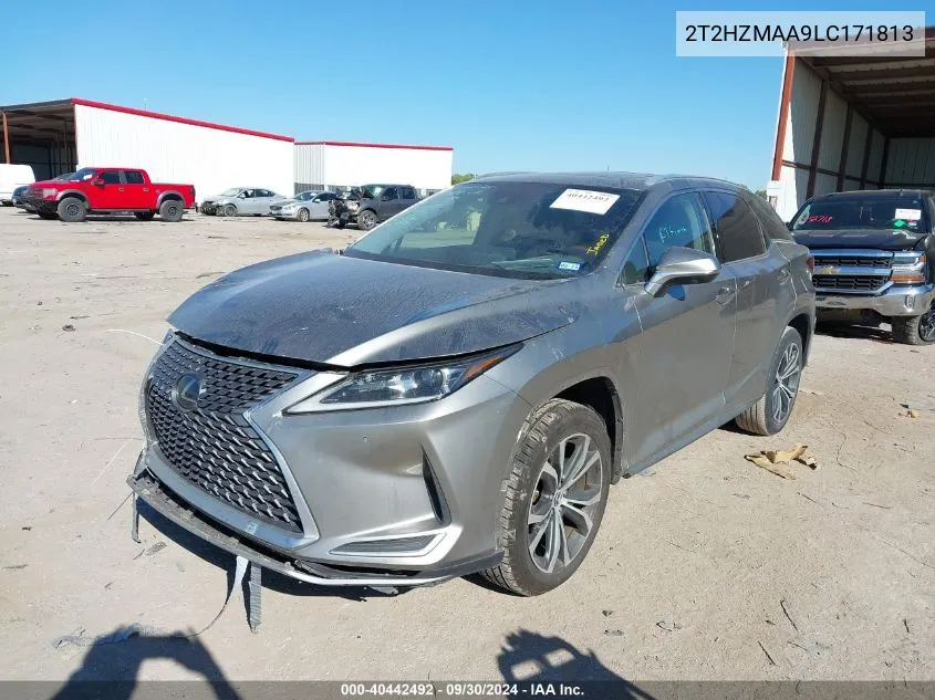 2T2HZMAA9LC171813 2020 Lexus Rx 350 350