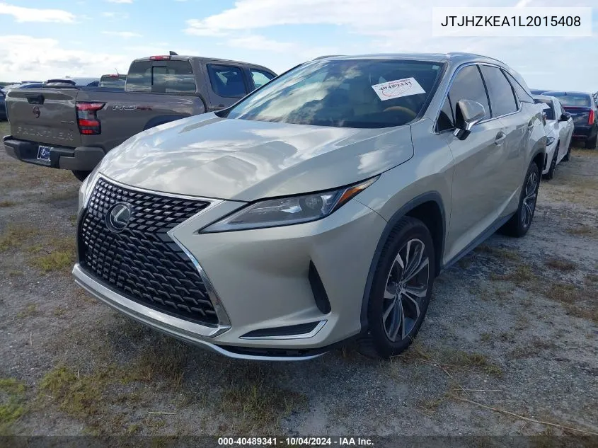 2020 Lexus Rx 350L VIN: JTJHZKEA1L2015408 Lot: 40489341