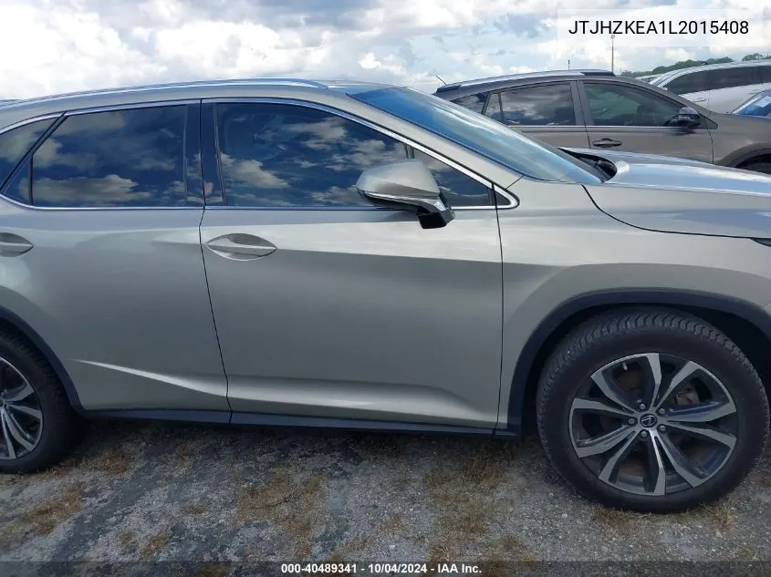 2020 Lexus Rx 350L VIN: JTJHZKEA1L2015408 Lot: 40489341