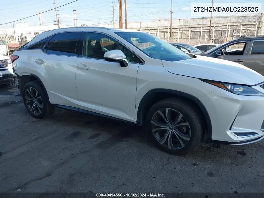 2020 Lexus Rx 350 VIN: 2T2HZMDA0LC228525 Lot: 40494556