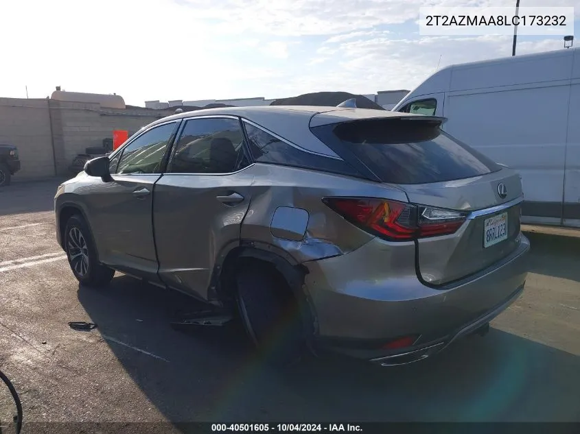 2020 Lexus Rx 350 VIN: 2T2AZMAA8LC173232 Lot: 40501605