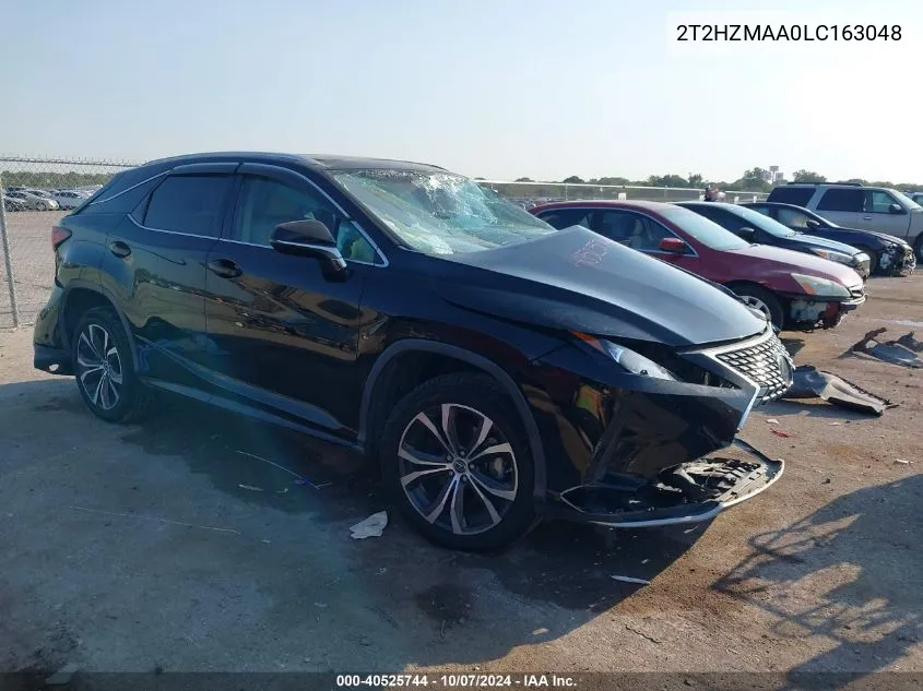 2020 Lexus Rx 350 VIN: 2T2HZMAA0LC163048 Lot: 40525744