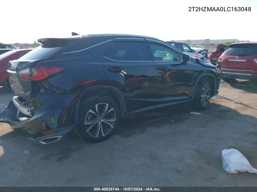 2020 Lexus Rx 350 VIN: 2T2HZMAA0LC163048 Lot: 40525744