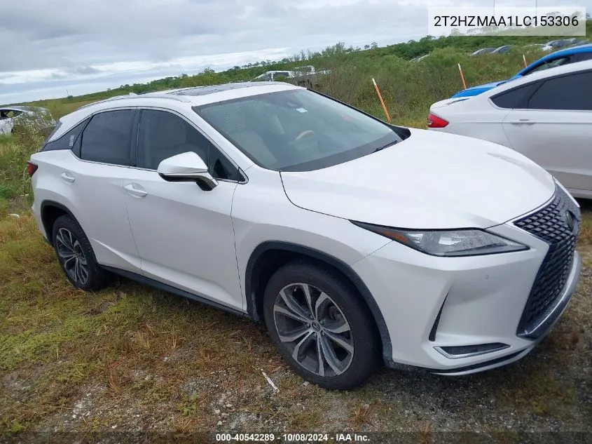 2020 Lexus Rx 350 VIN: 2T2HZMAA1LC153306 Lot: 40542289