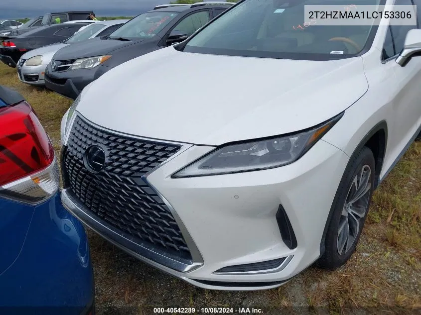 2020 Lexus Rx 350 VIN: 2T2HZMAA1LC153306 Lot: 40542289