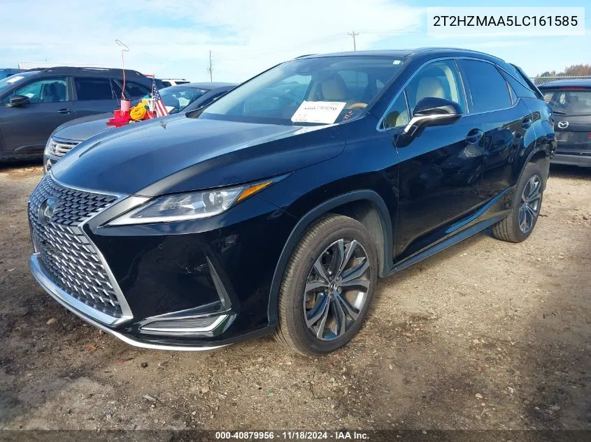 2020 Lexus Rx 350 VIN: 2T2HZMAA5LC161585 Lot: 40879956