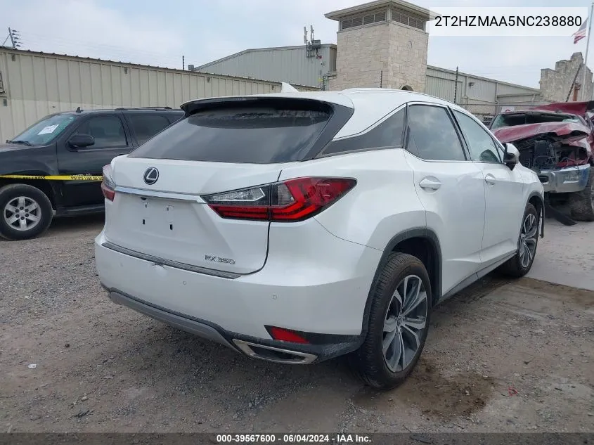 2T2HZMAA5NC238880 2022 Lexus Rx 350