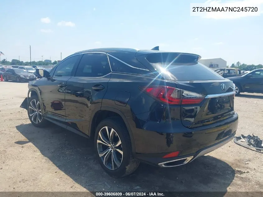 2T2HZMAA7NC245720 2022 Lexus Rx 350