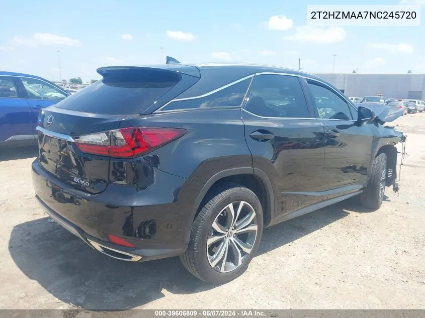 2T2HZMAA7NC245720 2022 Lexus Rx 350