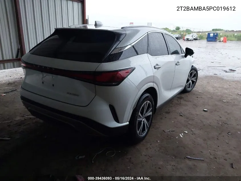 2023 Lexus Rx 350 Premium VIN: 2T2BAMBA5PC019612 Lot: 39436093