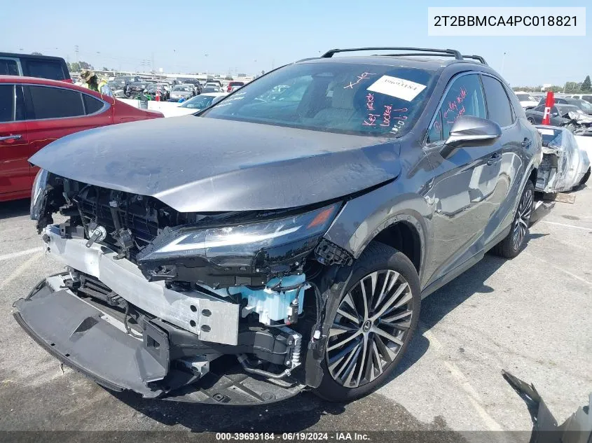 2023 Lexus Rx 350H 350H Base/350H Premium/35 VIN: 2T2BBMCA4PC018821 Lot: 39693184