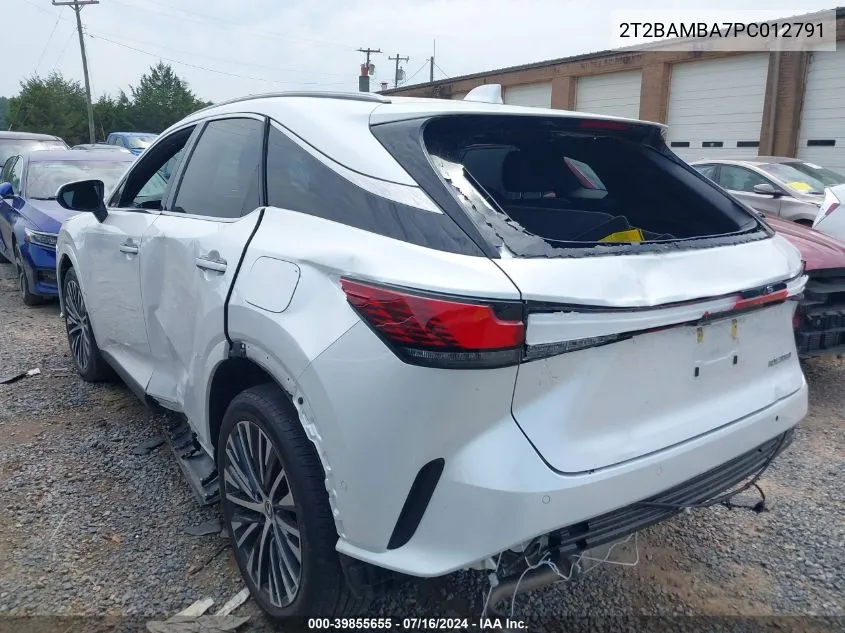 2023 Lexus Rx 350 Premium Plus VIN: 2T2BAMBA7PC012791 Lot: 39855655