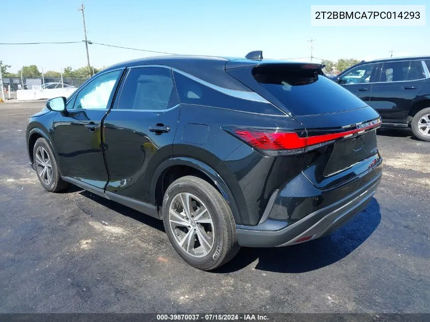 2023 Lexus Rx 350H Premium VIN: 2T2BBMCA7PC014293 Lot: 39870037