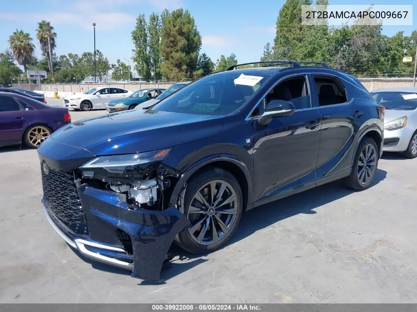 2023 Lexus Rx 350 F Sport Handling VIN: 2T2BAMCA4PC009667 Lot: 39922008