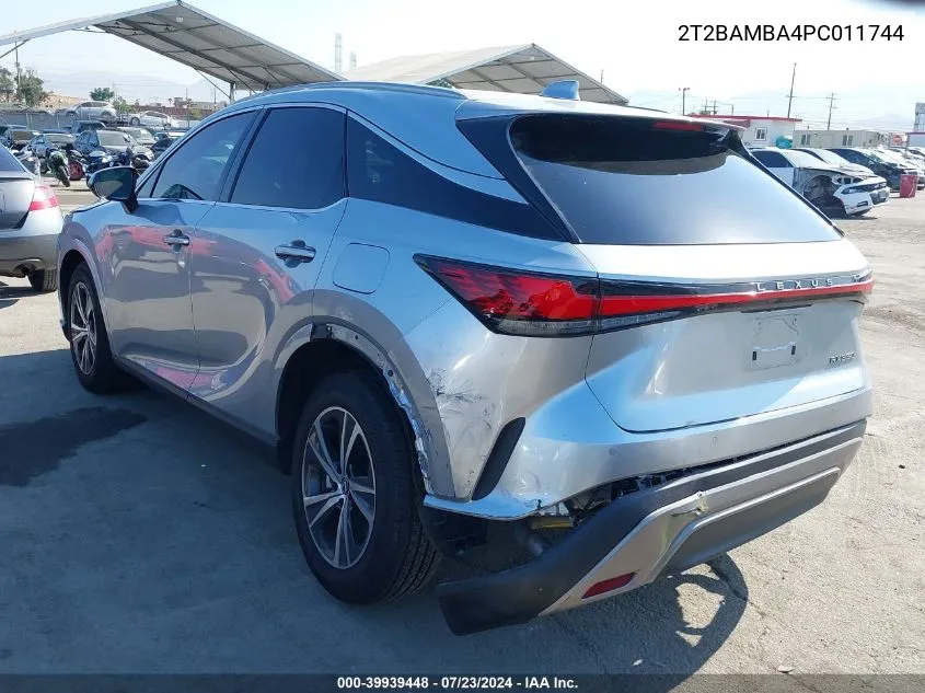 2023 Lexus Rx 350 Premium VIN: 2T2BAMBA4PC011744 Lot: 39939448