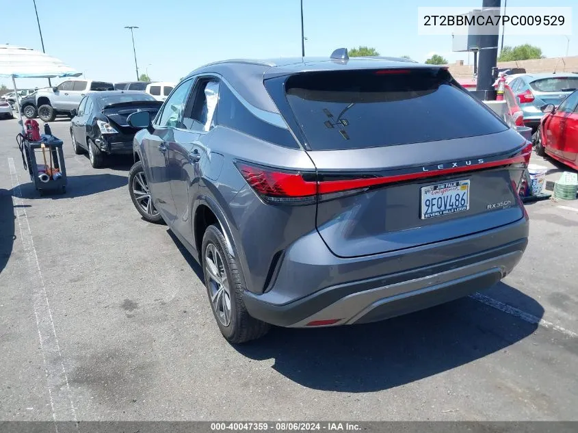 2023 Lexus Rx 350H Premium VIN: 2T2BBMCA7PC009529 Lot: 40047359