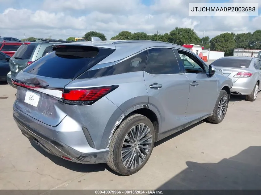 2023 Lexus Rx 350 Premium Plus VIN: JTJCHMAA0P2003688 Lot: 40079966