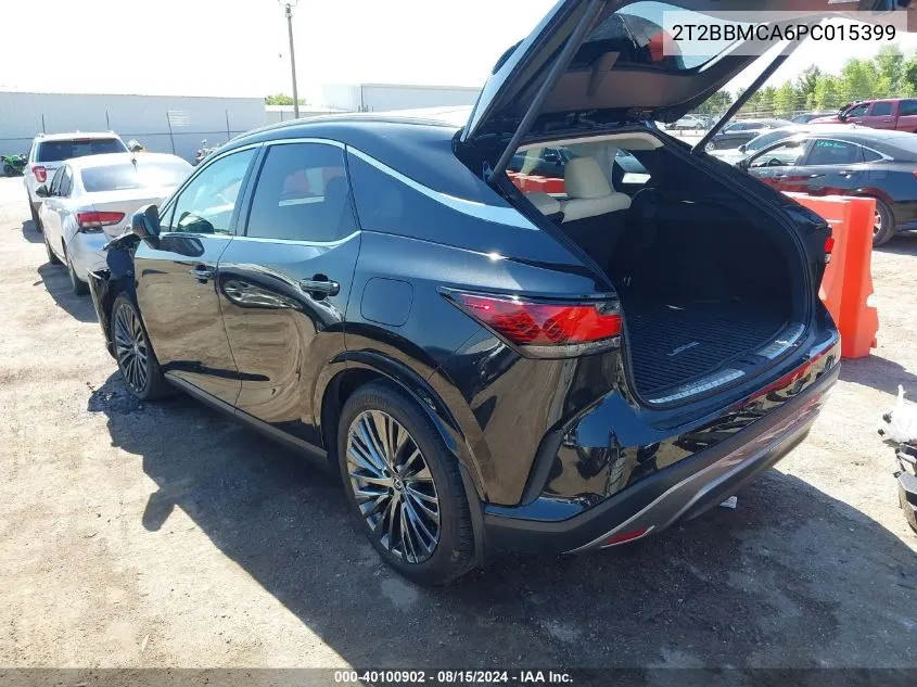 2023 Lexus Rx 350H Luxury VIN: 2T2BBMCA6PC015399 Lot: 40100902