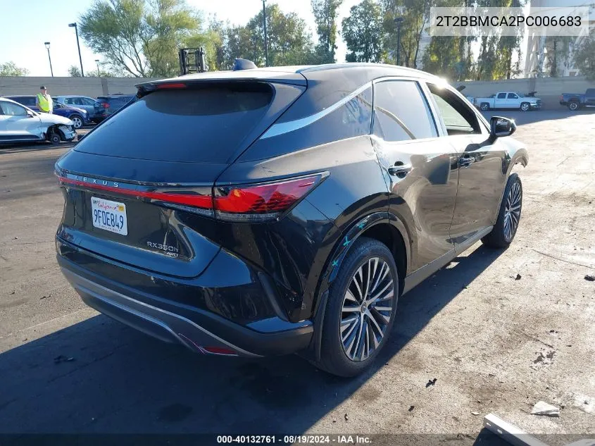 2023 Lexus Rx 350H Premium Plus VIN: 2T2BBMCA2PC006683 Lot: 40132761