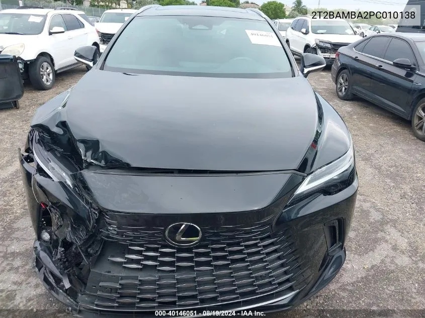 2023 Lexus Rx 350 Premium VIN: 2T2BAMBA2PC010138 Lot: 40146051