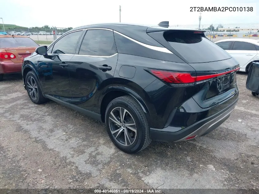 2023 Lexus Rx 350 Premium VIN: 2T2BAMBA2PC010138 Lot: 40146051