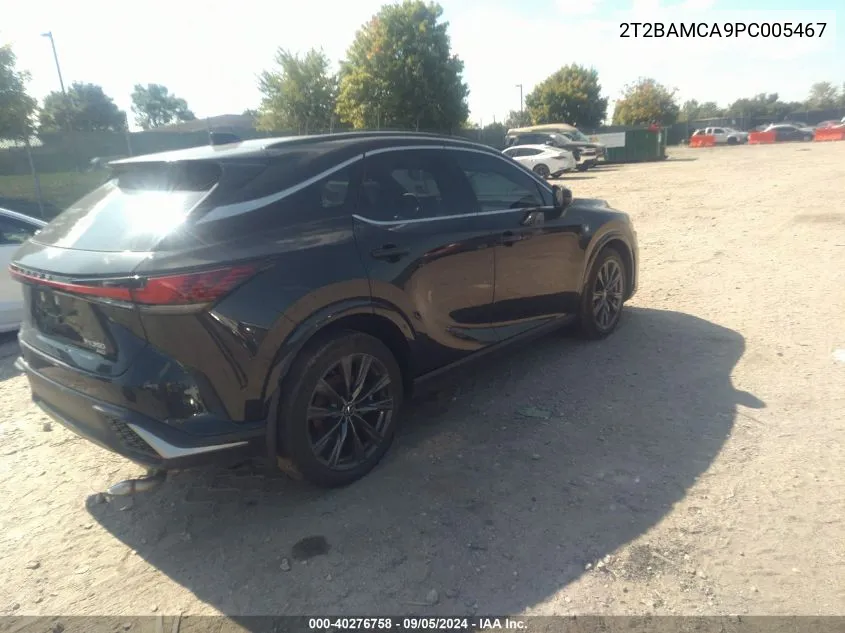 2023 Lexus Rx 350 350 Base/350 Premium/350 VIN: 2T2BAMCA9PC005467 Lot: 40276758