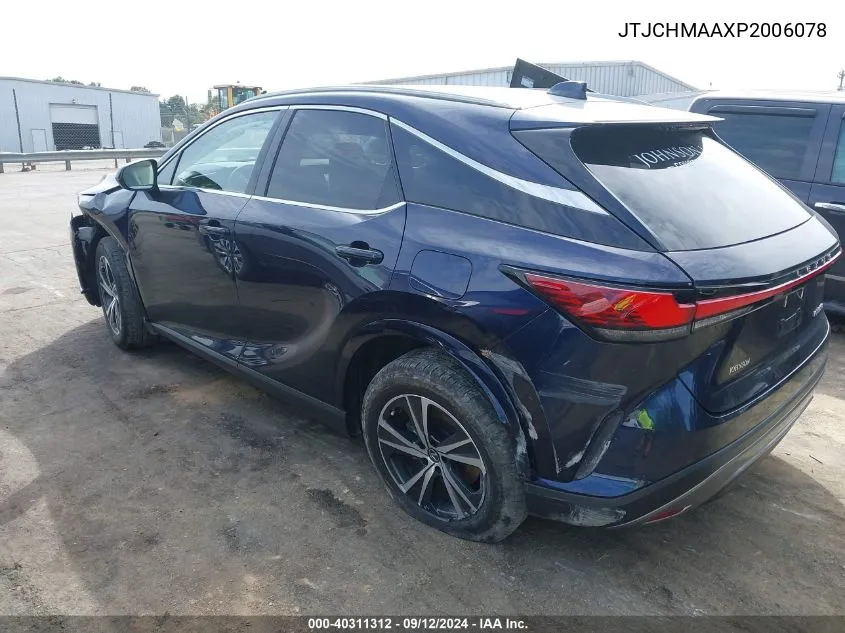 2023 Lexus Rx 350 Luxury/Premium/Premium Plus VIN: JTJCHMAAXP2006078 Lot: 40311312