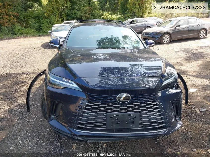 2023 Lexus Rx 350 Premium Plus VIN: 2T2BAMCA0PC037322 Lot: 40347583