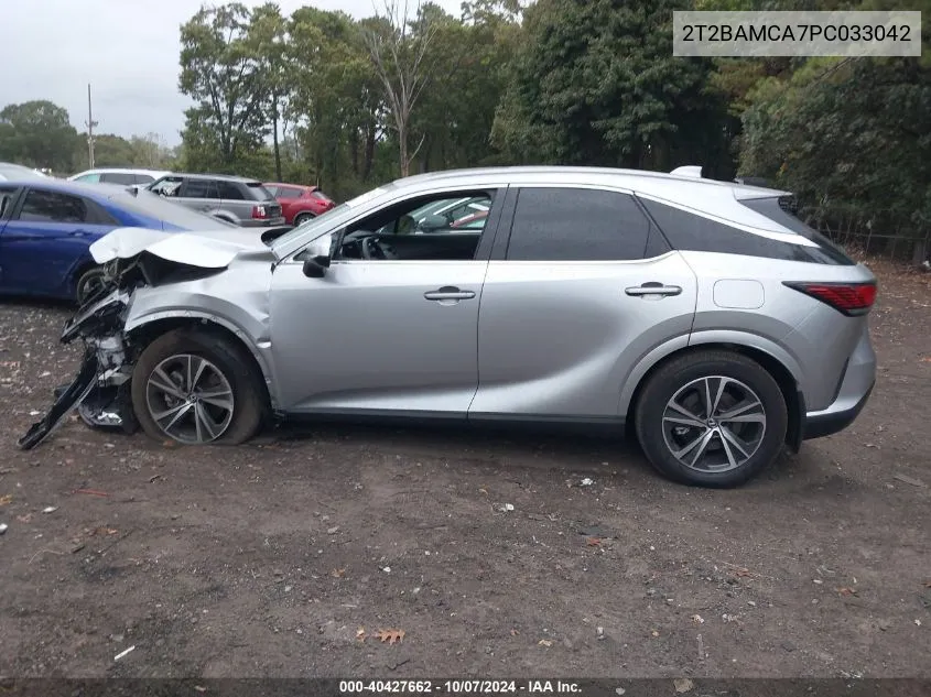 2023 Lexus Rx 350 Premium VIN: 2T2BAMCA7PC033042 Lot: 40427662