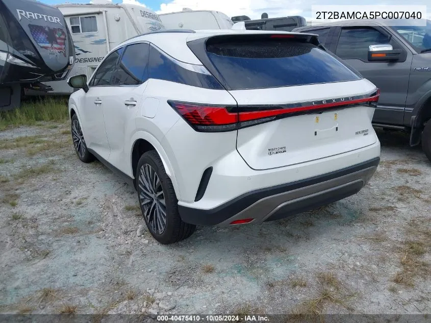 2023 Lexus Rx 350 Premium Plus VIN: 2T2BAMCA5PC007040 Lot: 40475410