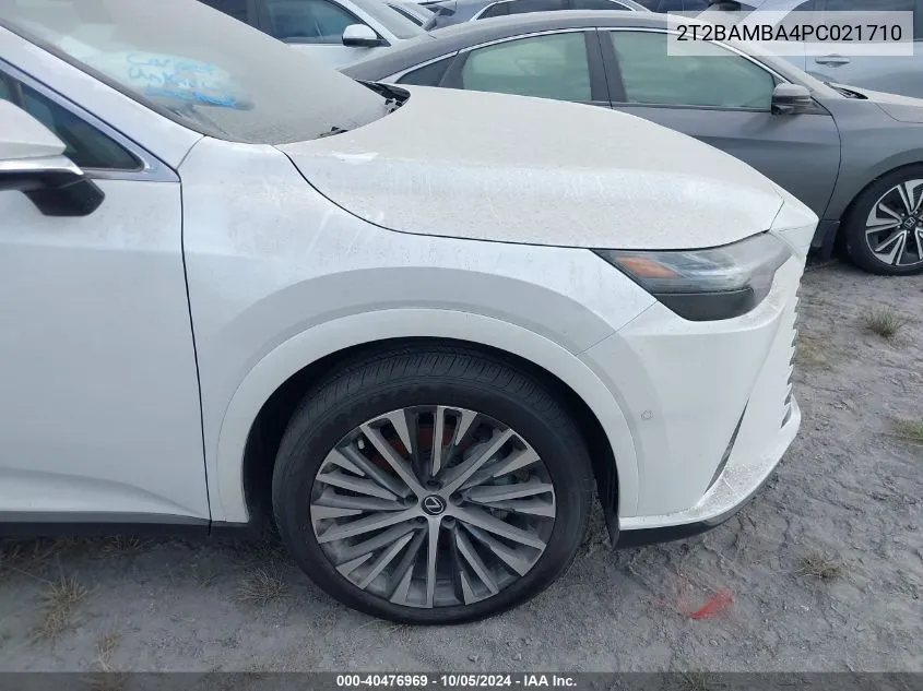 2023 Lexus Rx 350 Premium Plus VIN: 2T2BAMBA4PC021710 Lot: 40476969