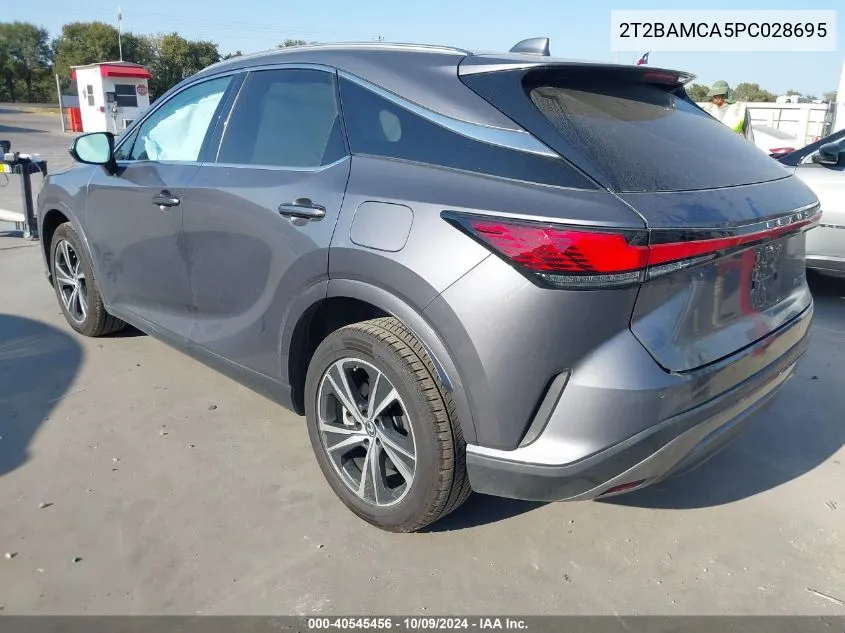 2023 Lexus Rx 350 Premium VIN: 2T2BAMCA5PC028695 Lot: 40545456