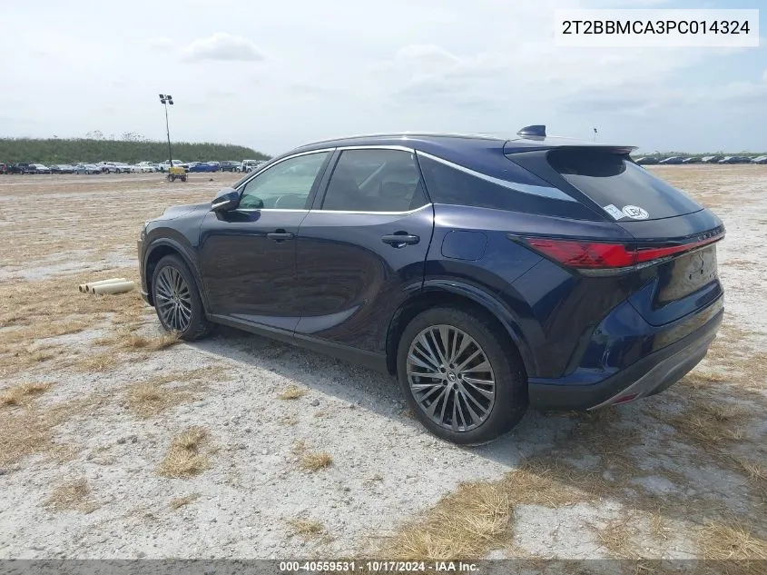 2023 Lexus Rx 350H Base/350H Premium/35 VIN: 2T2BBMCA3PC014324 Lot: 40559531