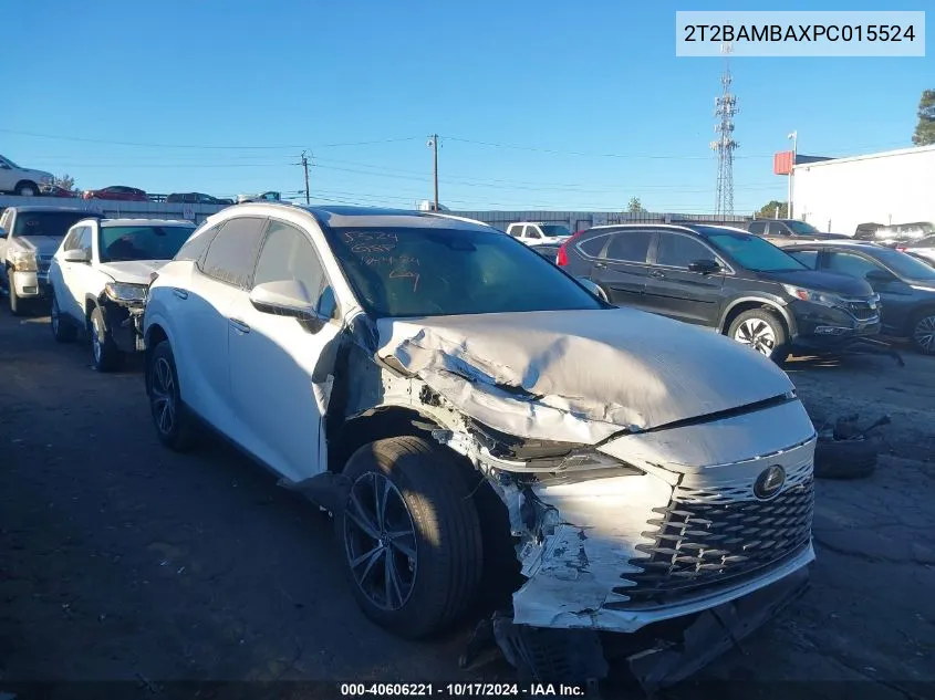 2023 Lexus Rx 350 Base/350 Premium/350 VIN: 2T2BAMBAXPC015524 Lot: 40606221