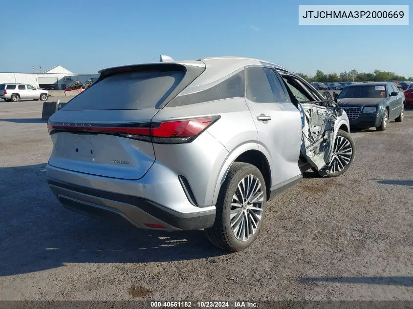 2023 Lexus Rx 350 Premium Plus VIN: JTJCHMAA3P2000669 Lot: 40651182